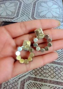 Stunning Gemstone Hoop Earrings
