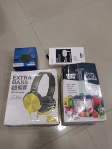 New Headphones & Mini Speaker