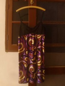Bohemian Print Spaghetti Strap Dress
