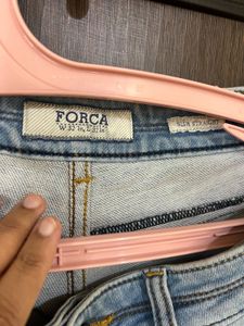 Light Wash Denim Jeans