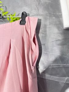 Pink Wide Leg Pants