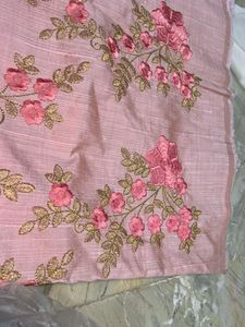 Embroidered Floral Dress Material