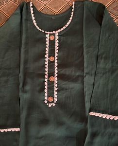 Elegant Green Kurta