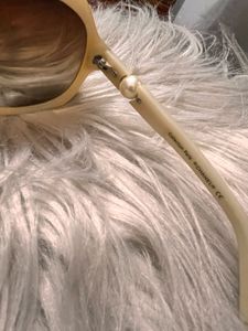 Chanel dupe-Chic Cream &amp; Brown Gradient Sunglasses