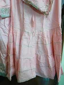 Pink sharara Set with Dupatta