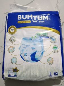 Piece Of 2 Bumtum Diaper Pants L Size