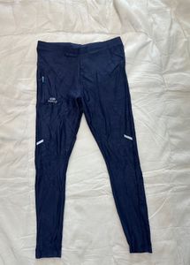 kalenji Men's Navy Running Tights