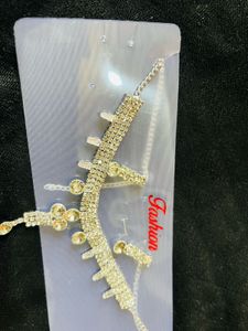 Branded Designer Set With Earrings New Widt Tag