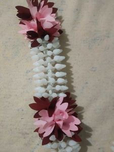 Artificial Flower Garland Necklace