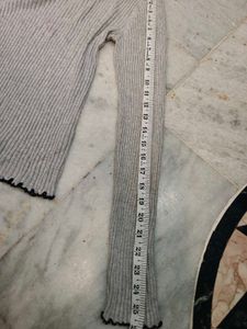 Ribbed Long Sleeve Top