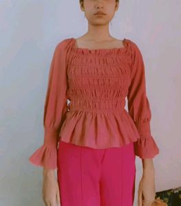 Beautiful Cinched waist Top For Women
