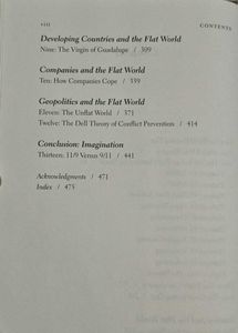 World is Flat ( Friedman, Thomas L ) Rare Book