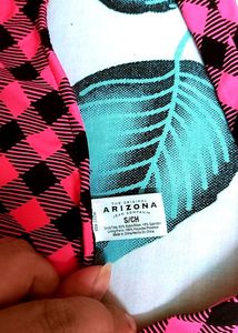Hot Pink Gingham Bikini Top