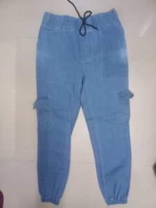 2 Denim Cargo Jogger Pants
