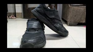 Black Asian Sport Shoes