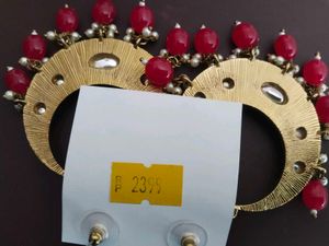 Statement Meenakari Earrings