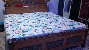 Elastic Fitted Bedsheet With Pillow Cover