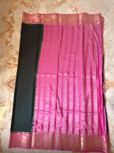mysore crepe silk saree