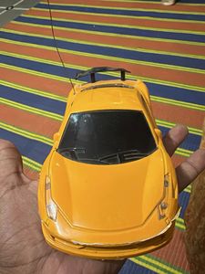 Yellow remote control Toy Sports Car