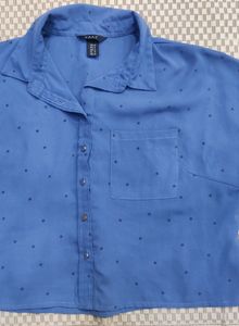 Deal Jeans -  Half Sleeve Crop Shirt.