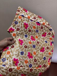 Embroidered Tote Bag