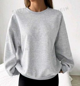Grey Crew Neck Sweatshirt