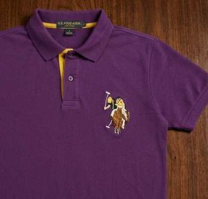 US Polo Assn Purple Pol