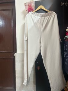 White Cargo Pants