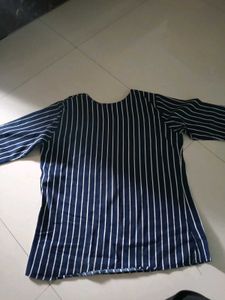 Striped Blue Kurta