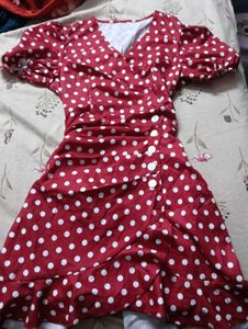 Red Polka Dot Dress