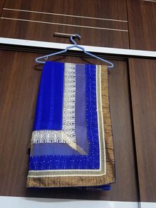 Royal Blue Saree