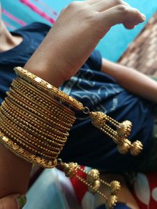 Golden Chudi For Women And Girls🥰