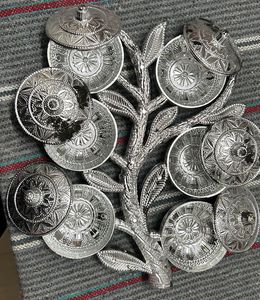Decorative Silver Tree Showpiece