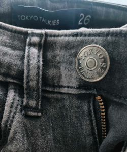 Tokyo Talkies Grey Washed Jeans