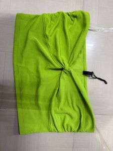 Lime Green Nike Fleece Top