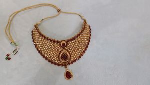 New Bridal Jewel Set With Quality AD Stones