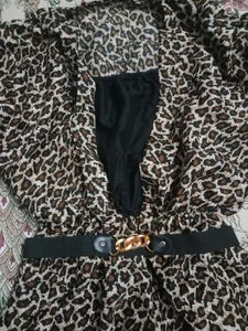 Leopard Print Dress
