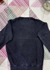 Trendy Navy Blue Sweatshirt