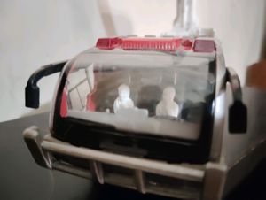 Metal Aviation Authority Fire Truck Toy