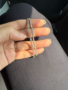 Sparkling Rhinestone Bangle Set