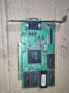 Video Graphic Card S3Trio64 UV+ 2 Mb PCI VGA