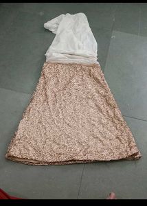 Sequin Embellished Palazzos