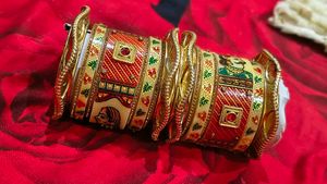 Thee are Rajasthani handcrafted Rajputi Bridal Chu