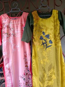 Combo Of 2 Beautiful Printed Kurtas
