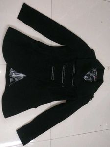 Lee cooper Stylish Black Coat - jacket