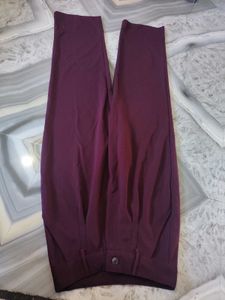Stylish Burgundy Trousers
