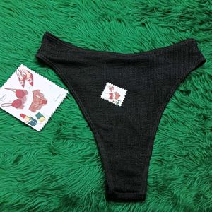 Black 🆕🎁Textured Bikini Bottom