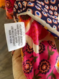 Floral Print Flary Top
