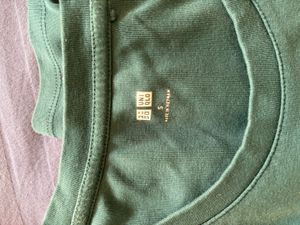 Green Cotton T shirt