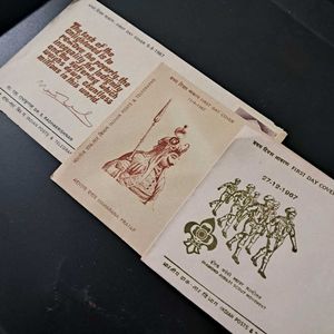 set of 3 Rare 1960-70s First Day Covers